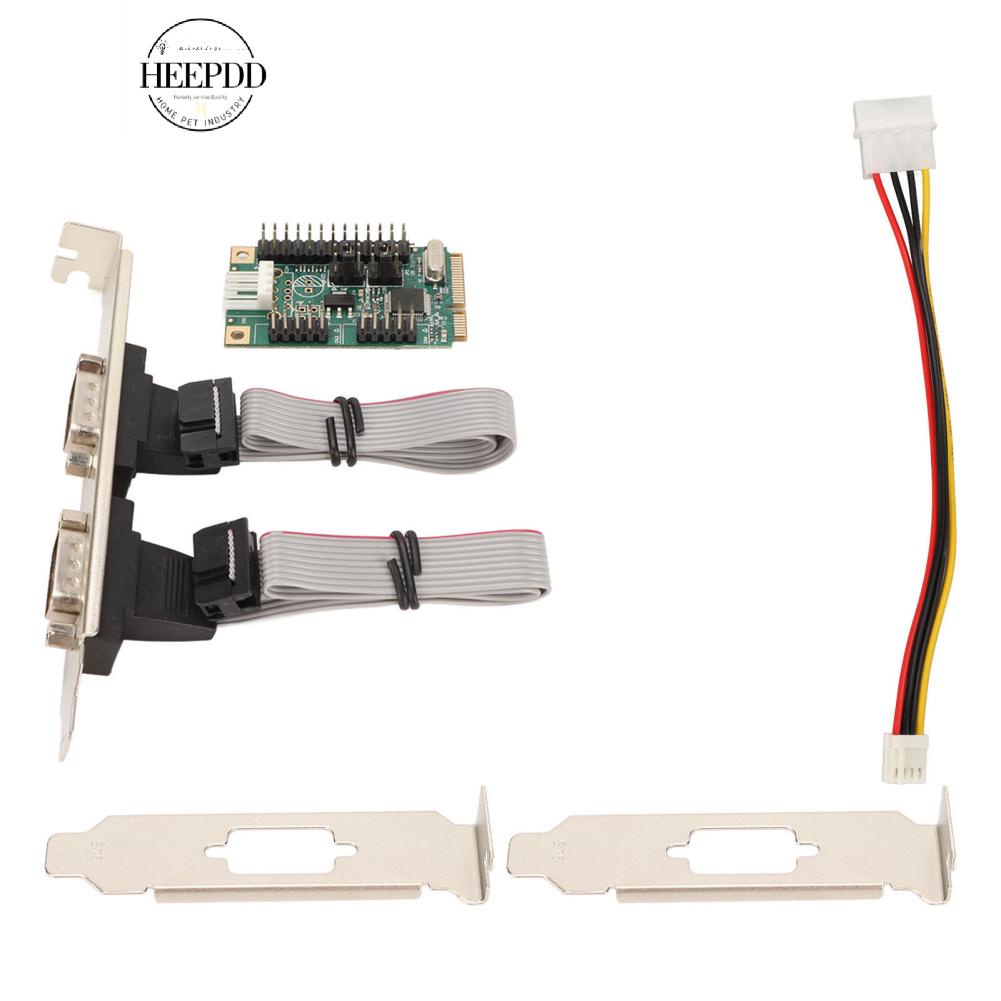 heepdd-mini-pcie-adapter-card-programmable-communication-baud-rate-expansion-irda-asynchronous