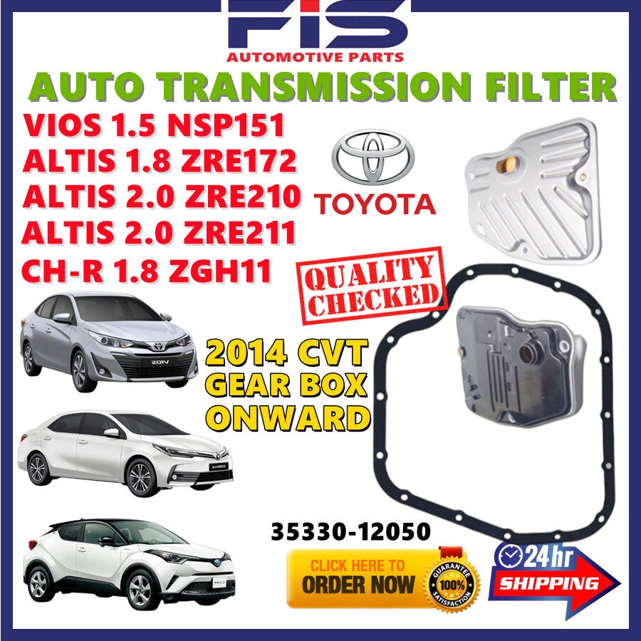 FIS Auto Gearbox Filter Toyota Vios NSP151 Altis 1.8 2.0 CVT ZRE172