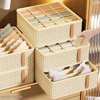 5 Grids Socks Underwear Storage Basket Wardrobe Organizer Box