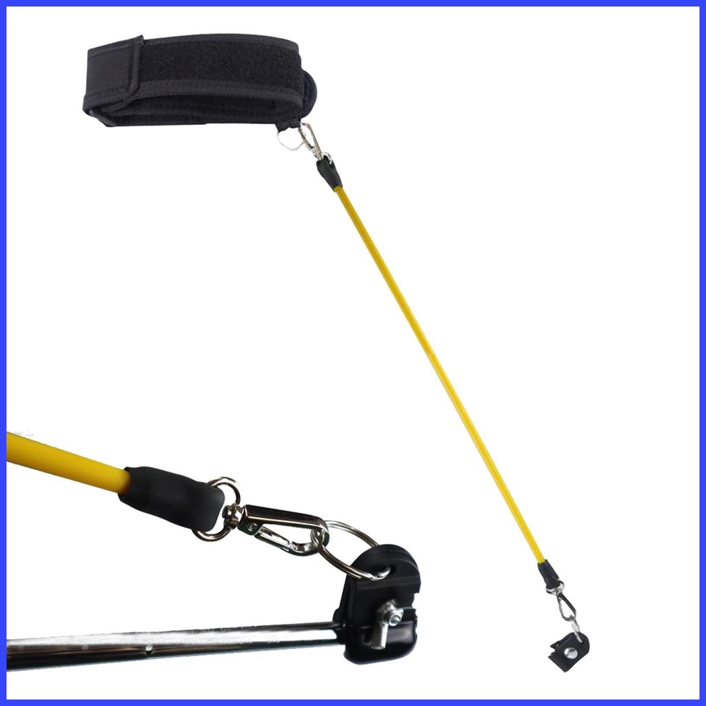 Golf Swing Aid Elastic Rope Golf Trainer Helper Portable Golf Training