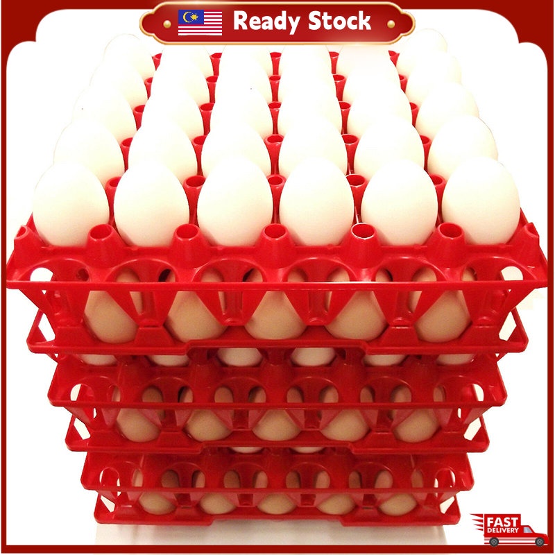 Egg Rack Sarang Telur Plastik Rak Telur 30 Biji Tray Telur 30 Pcs ...