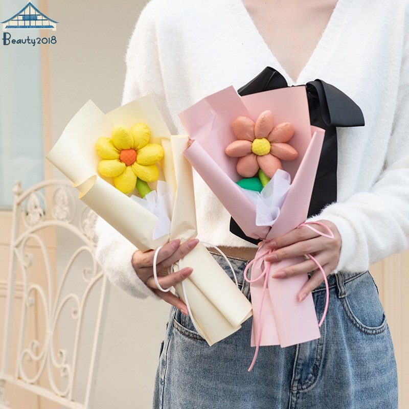 Mother's Day Handmade Artificial Flowers Bouquet Romantic Decorative