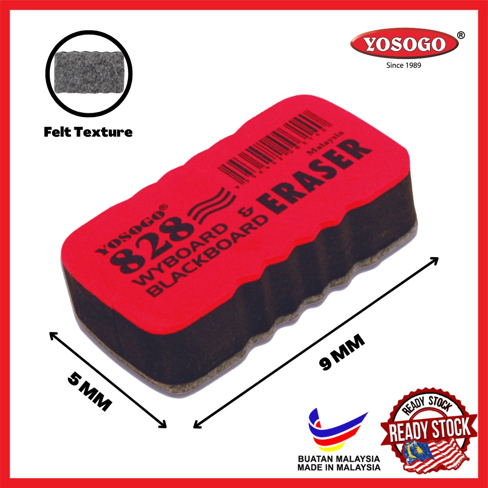 YOSOGO Whiteboard Duster Blackboard Duster Dry Eraser Whiteboard Duster