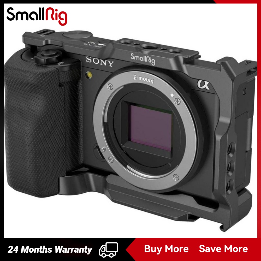 SmallRig Cage with Grip for Sony ZVE10 3538B Shopee Malaysia