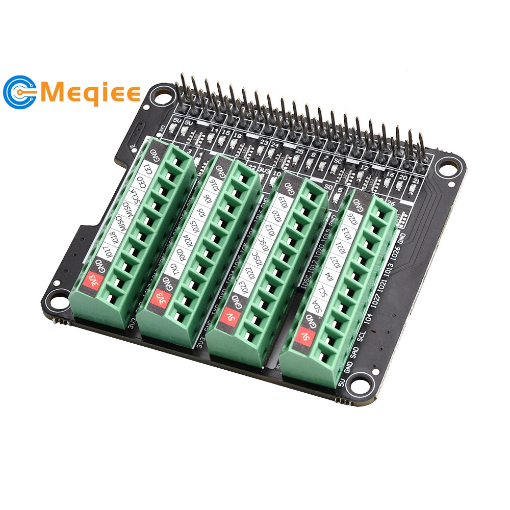 Ultra Small Rpi Gpio Status Led And Terminal Block Breakout Board Module For Raspberry Pi Shopee 3175