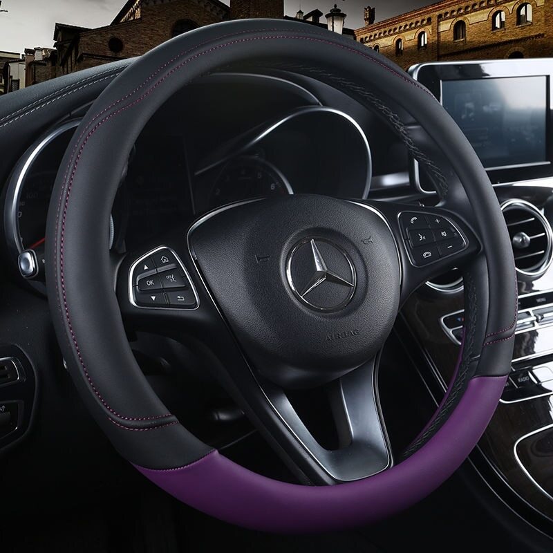 New Pu Car Steering Wheel Cover Manibela for Toyota Viola Altis Avanza