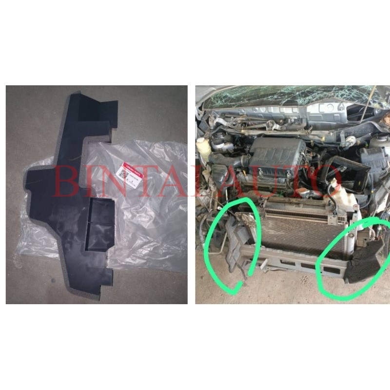 *ORIGINAL PERODUA ALZA 20142017 AIRCOND COOLER COVER/ CONDENSER COOLER COVER/ CDS COOLER PLATE