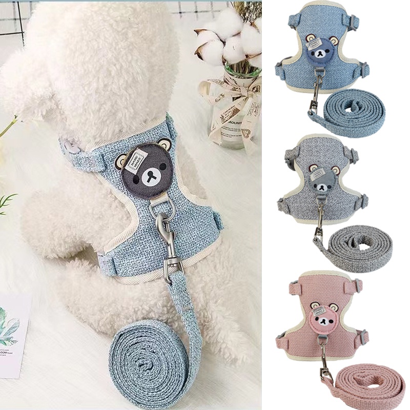cartoon-bear-pattern-cat-vest-traction-rope-small-dog-chest-strap