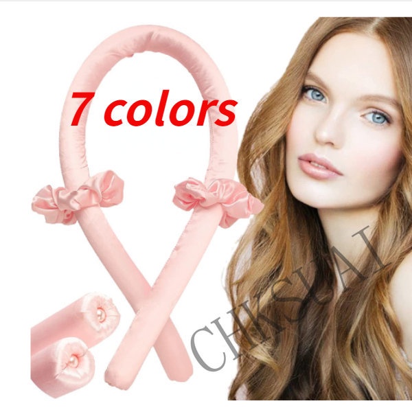 Famous Hair Curler 2 Hair ropes + No Heat Curling Rubber Band Shopee