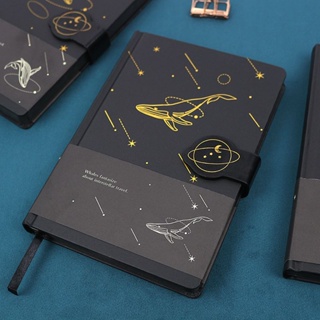 Black Paper Magnetic Buckle Book Inside Creative Blank Black Card Diary  Notebook DIY Hand-drawn Handwritten Notebook