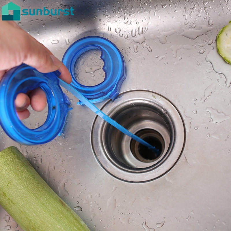 Flexible Hair Sewer Sink Drain Sewer Hair Cleaner / Bathroom Pipe ...