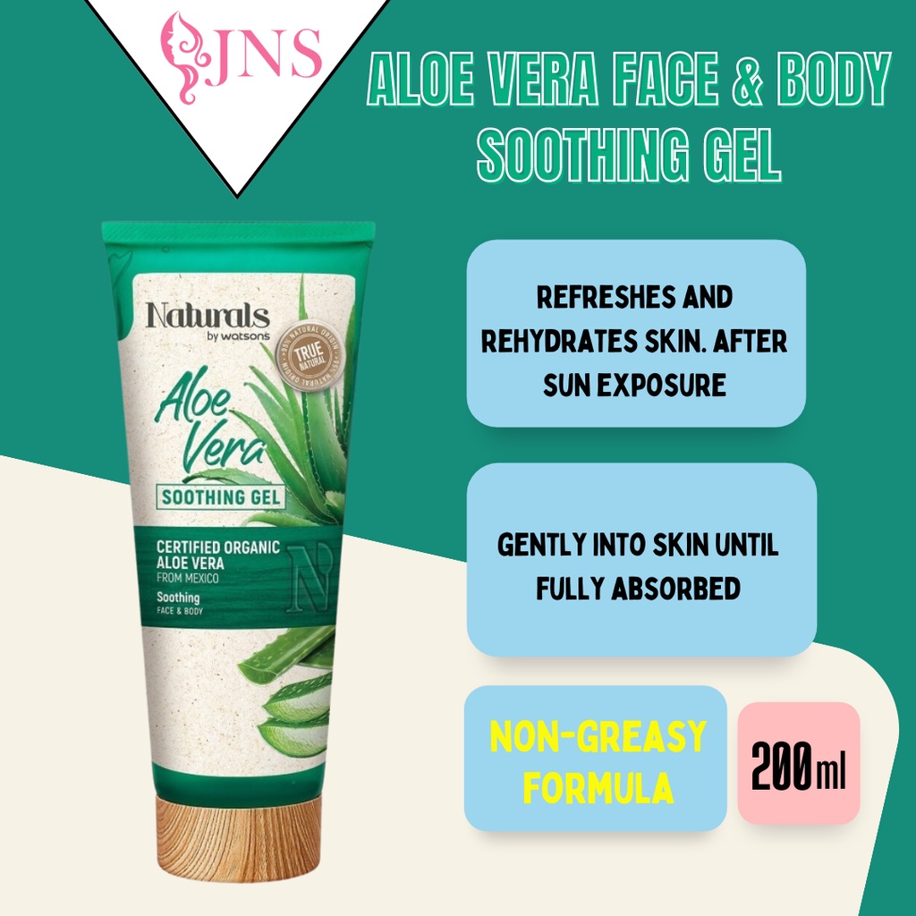 Naturals By Watsons Aloe Vera Face & Body Soothing Gel/ Refresh