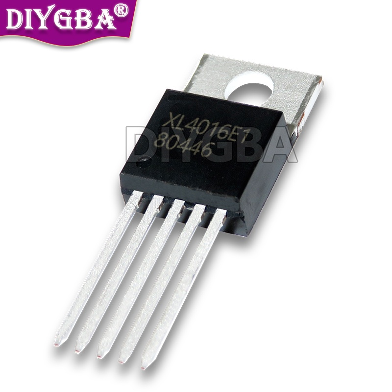 5PCS XL4016E1 XL4016 TO220-5 40V 8A Chip Step-down IC DC-DC TO220 ...