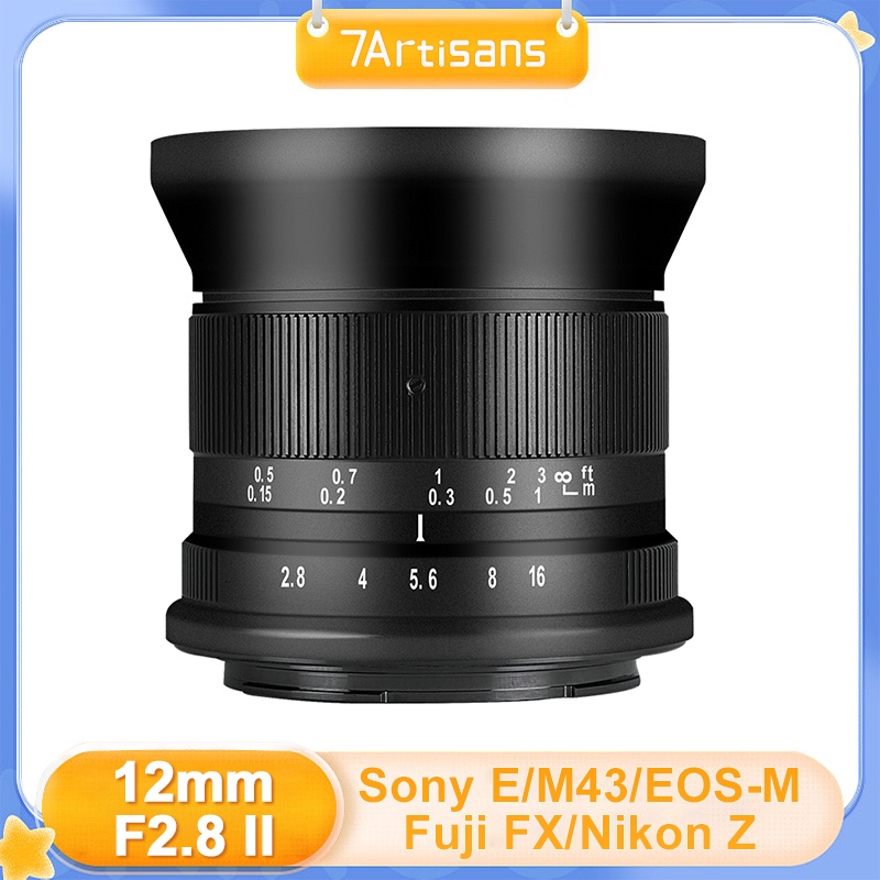 7artisans 12mm II APS-C Large Aperture Ultra Wide Angle Lens