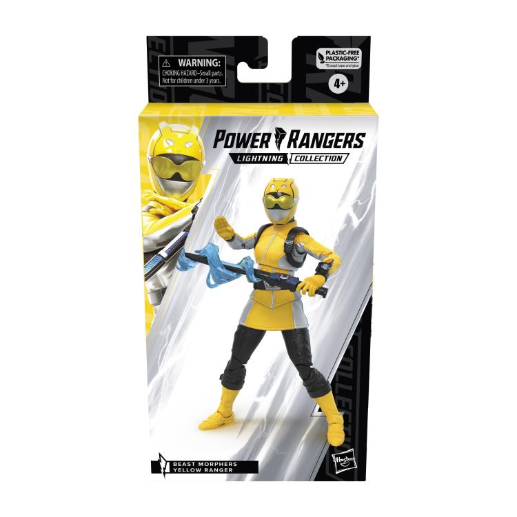 Power Rangers Lightning Collection Beast Morpher Yellow Ranger | Shopee ...