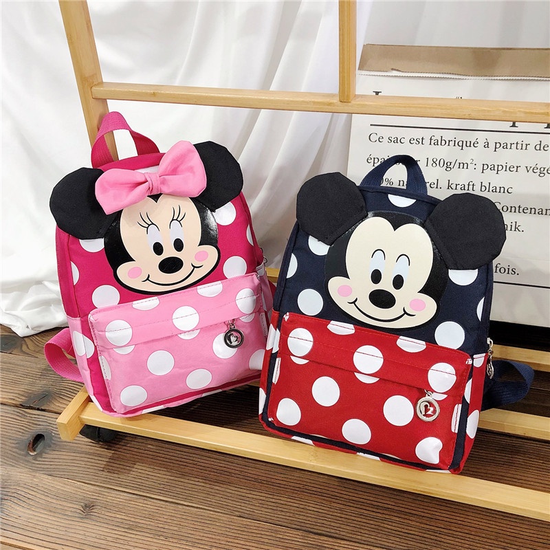 Mickey Minnie Diaper Bag 2023 New Cartoon Mickey Mouse