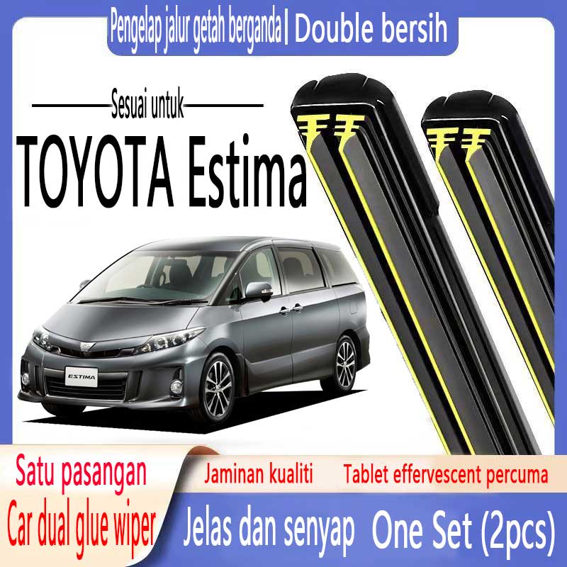 Toyota Estima Dedicated Wiper Estima Acr30 Acr40 Dual Rubber Strip