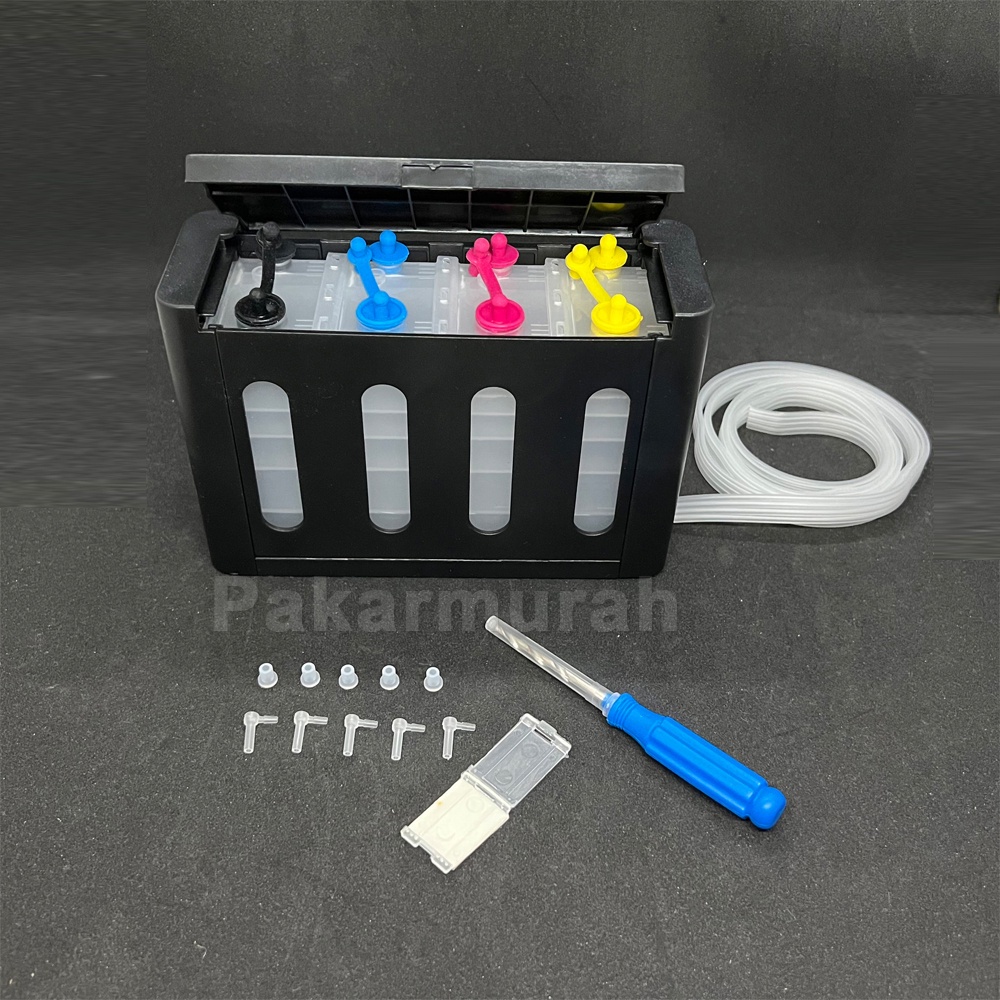 4 Color Anti Reflux CISS Empty Ink Tank With Accessories For Canon,hp ...