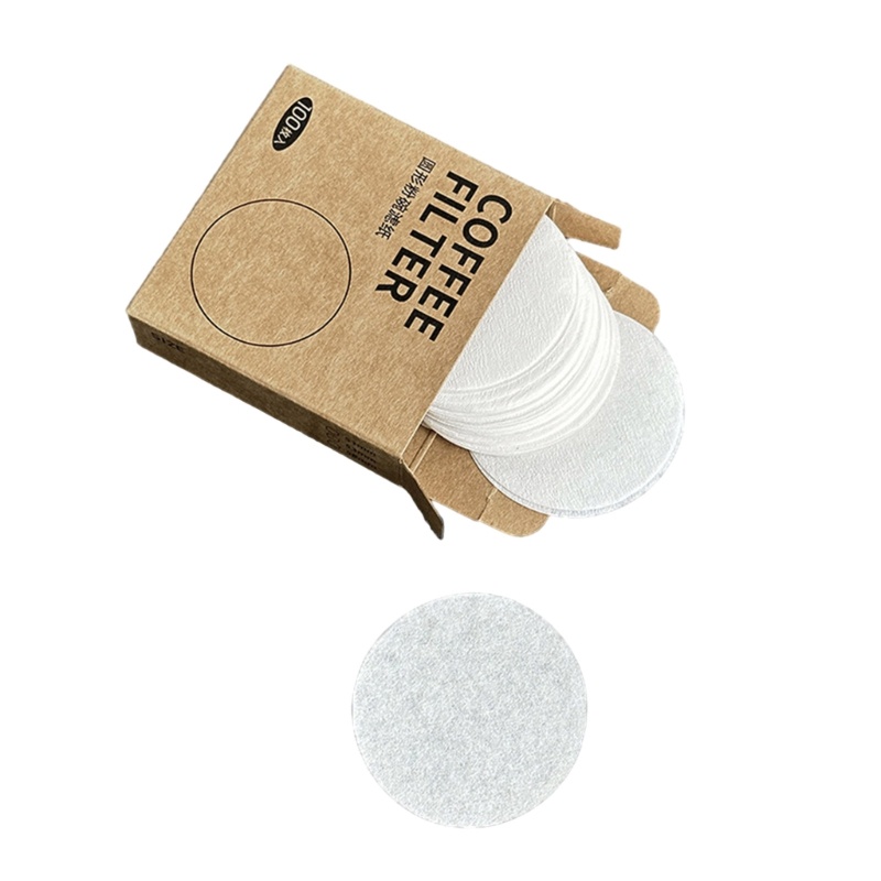 blg 100pcs Secondary Water Separation Papers Coffee Machine Filter