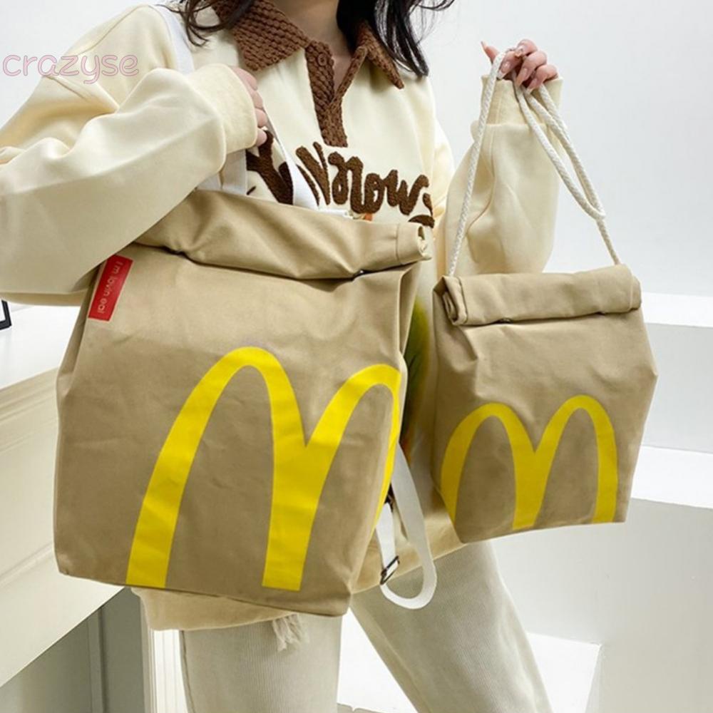Mcdonald's Fashion Canvas Bag Shoulder Bag Sling Bag CrossBody High