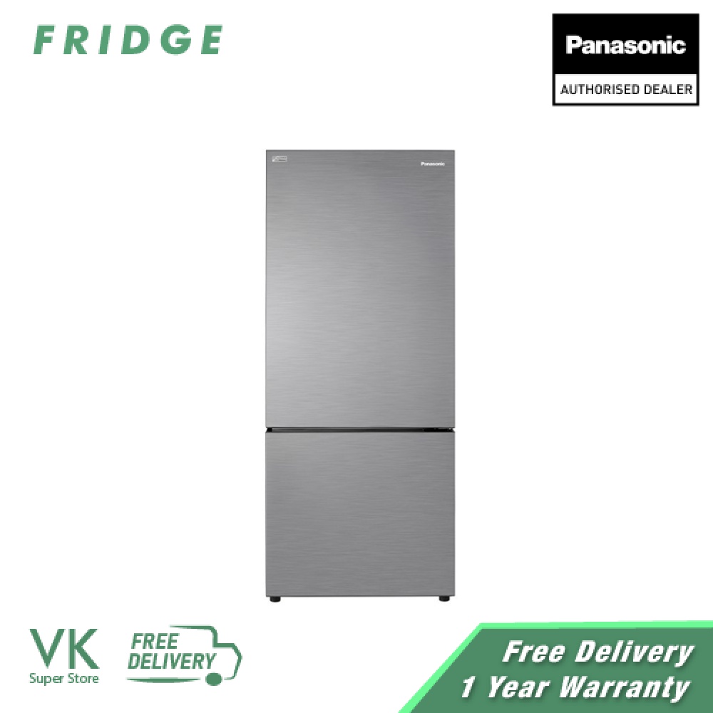 Panasonic NR-BX421BPS 2-Door Bottom Freezer Refrigerator Steel Door ...