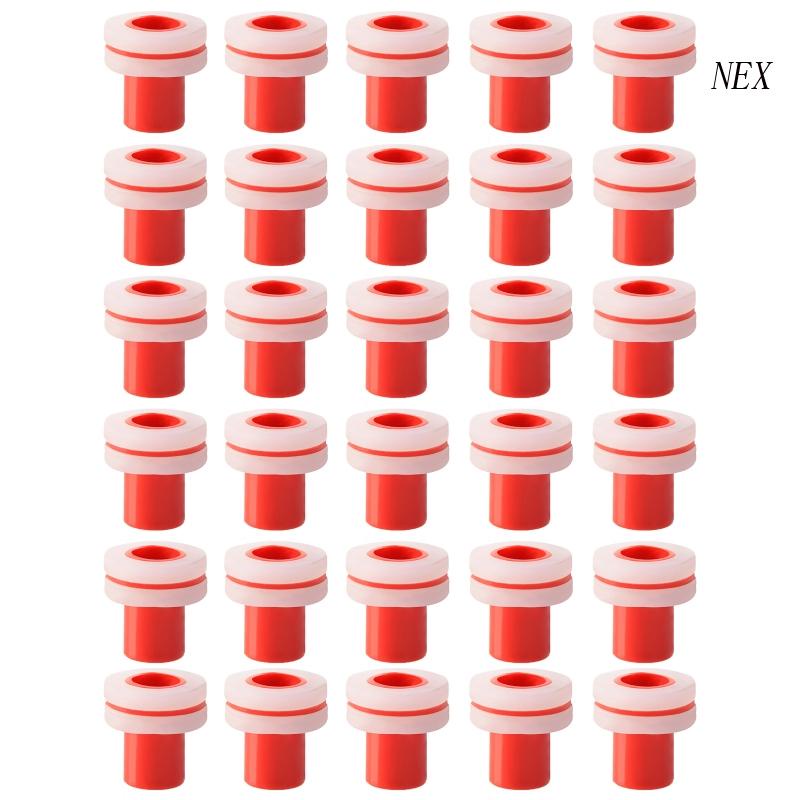 NEX 30 Pcs Silicone PPR Pipe Plugs 1/2" Wire Pipe Mounting End Cap Plug
