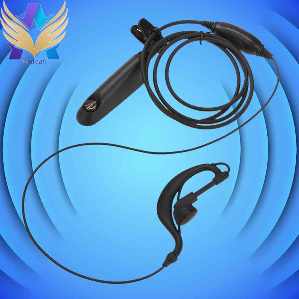 Earpiece Headset PTT VOX MIC for Motorola HT750 HT1250 GP328 GP329 340 ...