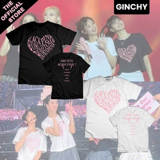 Kpop BLACKPINK BORN PINK WORLD TOUR JAPAN T-SHIRT 2023 Tshirt Unisex Cotton  TEE