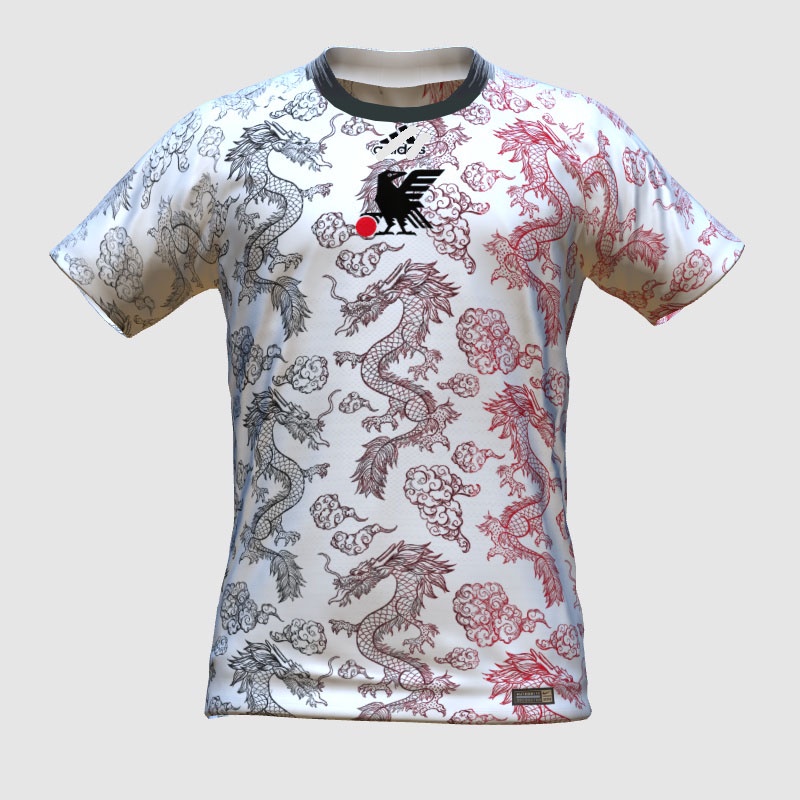Japan Jersey World Cup 2022 Fan Issue Home Away Third Chinese Dragon