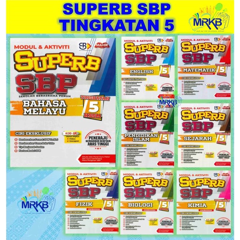 [MAHIR] MODUL & AKTIVITI SUPERB SBP TINGKATAN 5 KSSM | Shopee Malaysia