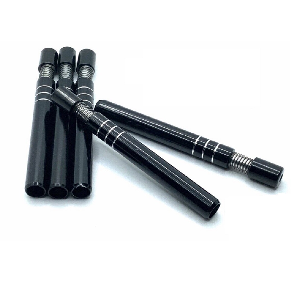 5PCS Self Cleaning Pipe For One Hitter Metal Bat Tobacco Smoking Dugout ...