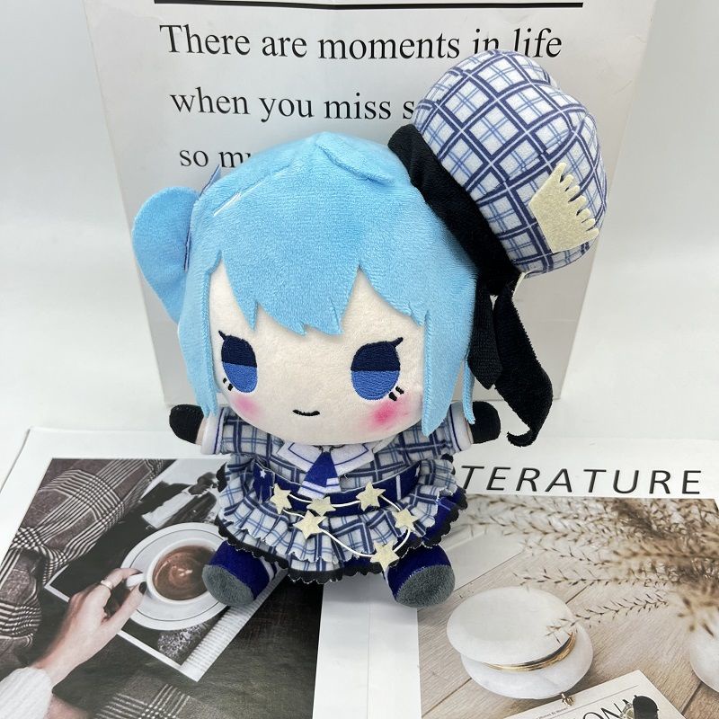 Hololive Hoshimachi Suisei Plush Toy Cute Cartoon Anime Doll Soft ...