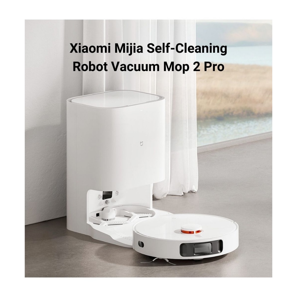 Xiaomi Mijia Self-Cleaning Robot Vacuum Mop 2 Pro/X10+ Auto Lifting LDS ...