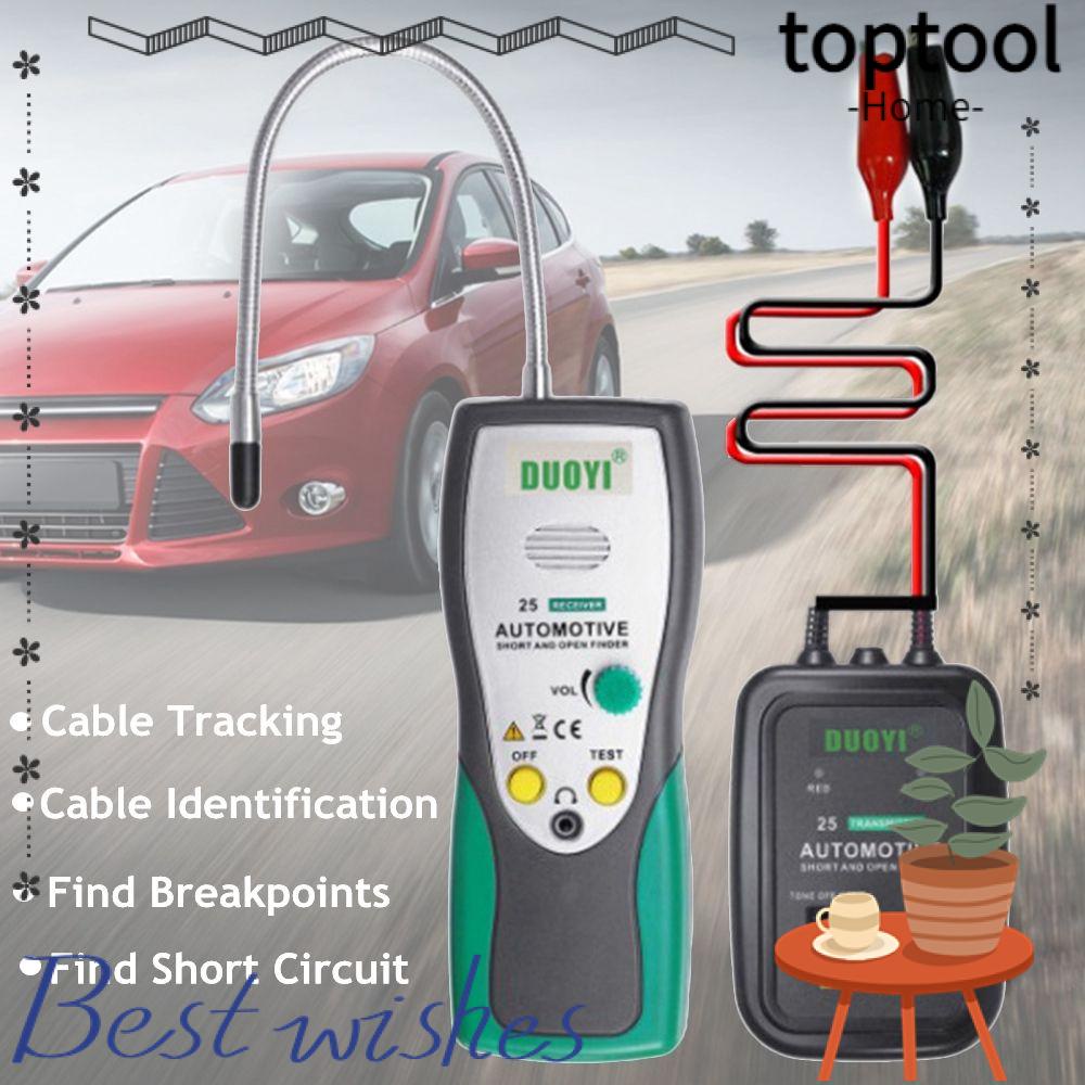 TOPTOOL Automotive Short Circuit Finder Tester Durable Car Circuit