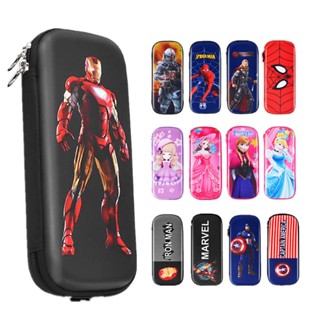 Disney Spider-man Pencil Case Captain America Hard Shell Large