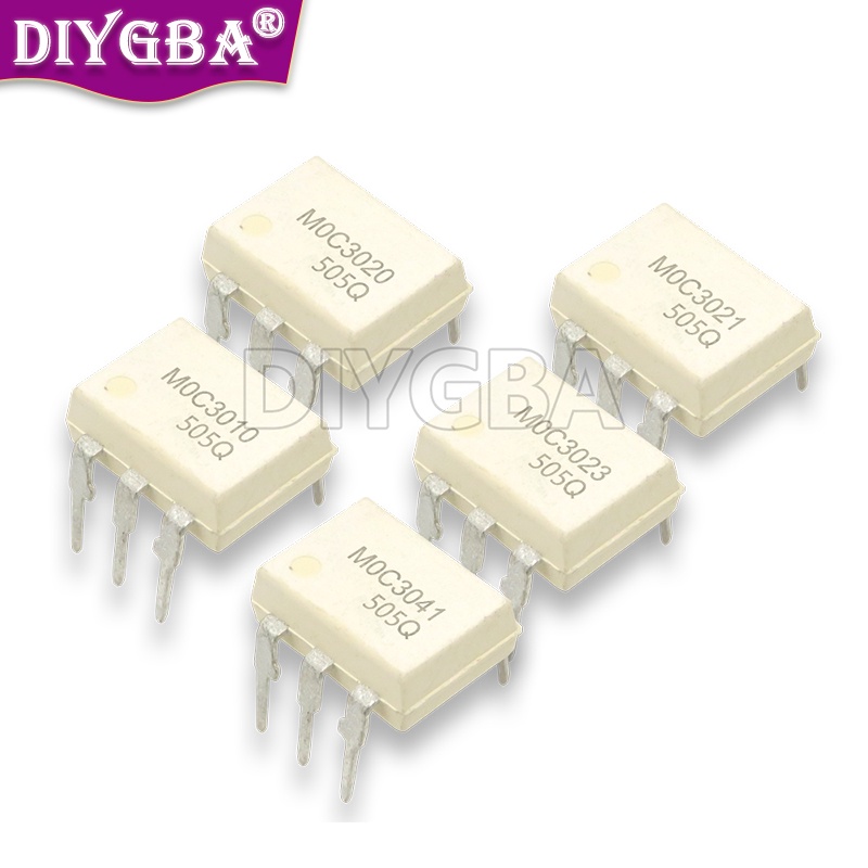 10Piece New MOC3010 MOC3020 DIP6 PUMUDDSY MOC3021 MOC3023 MOC3041