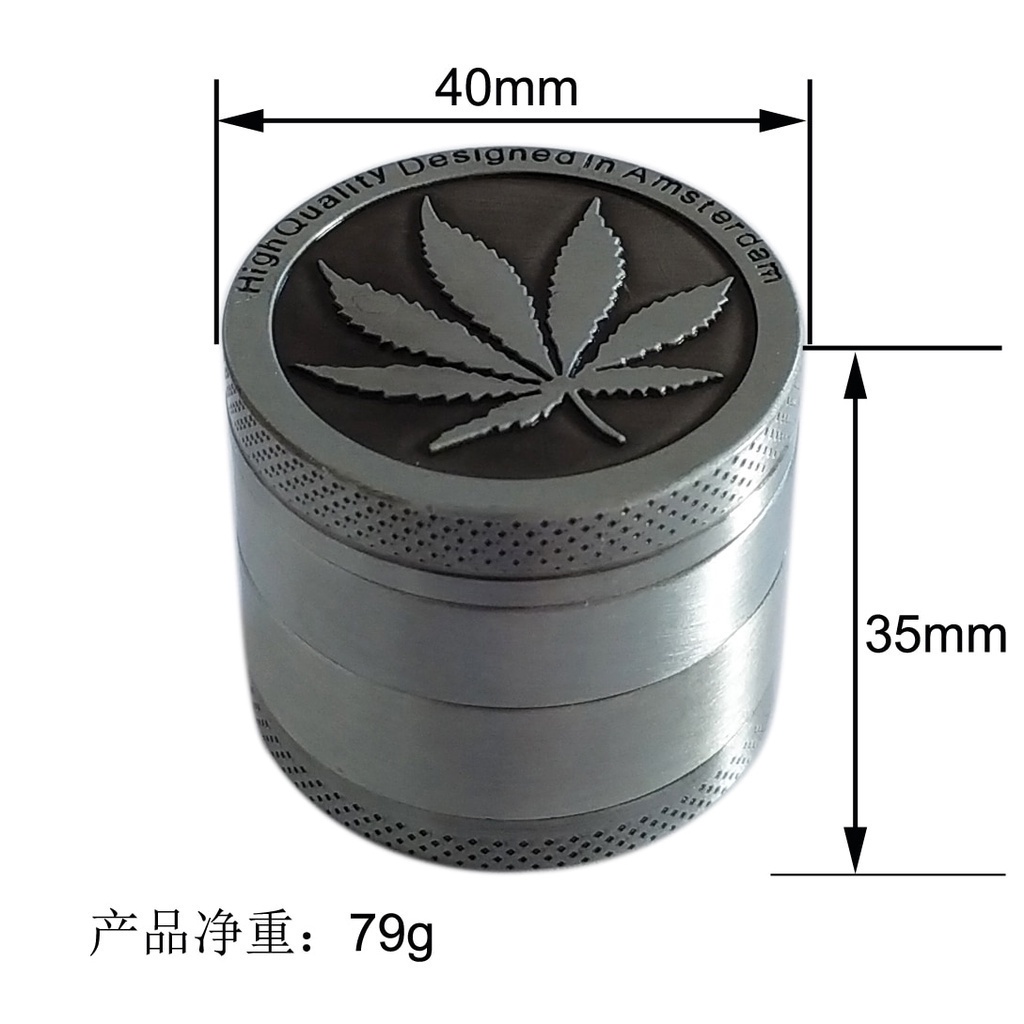 Upgrade Your Spice Game with the Premium 3/4Layer 40mm Manual Spice Grinder Box. Shopee Malaysia