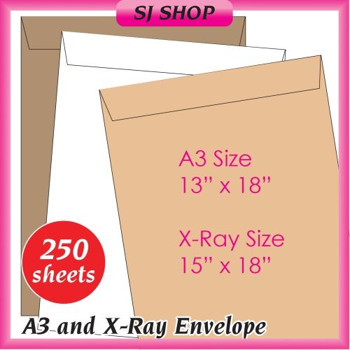 A3 Envelope 13x18 15x18 XRay Envelope Brown Envelope Jumbo
