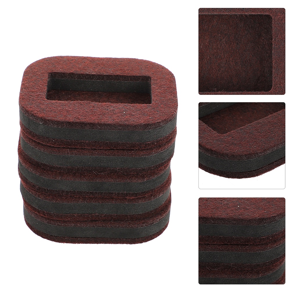 Caster Cups Furniture Felt Chair Pad Padsoffice Stoppers Hardwood Wheel