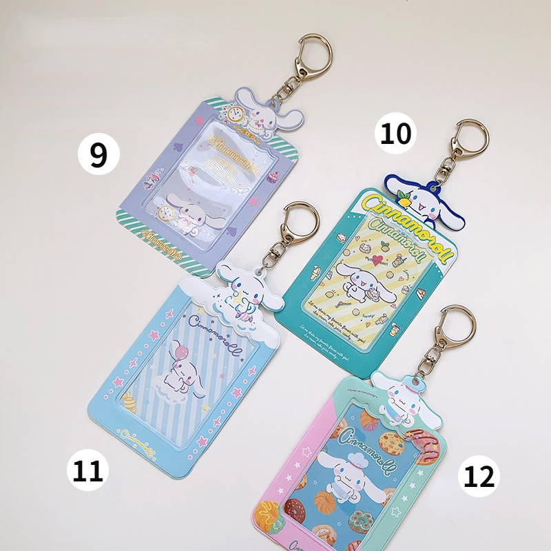 Sanrio Kuromi Cinnamoroll 3 Inch Card Holder 12 Styles Card Sleeve  Photocard Protector Transparent Card Case Keyring | Shopee Malaysia