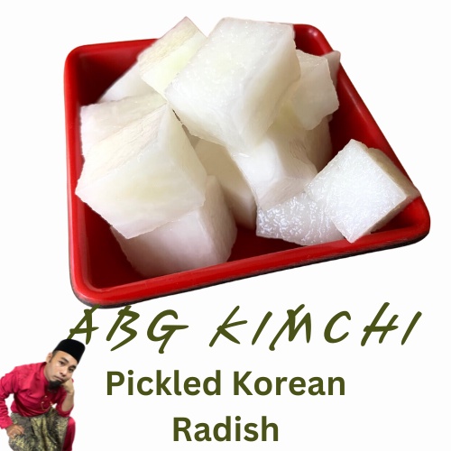 HALAL Korean Pickled Radish Kimchi HALAL Korea Import 200G/330G Halal