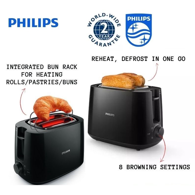 Philips Daily Collection Toaster HD2581 Shopee Malaysia