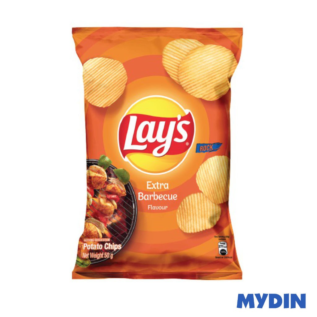 Lay's Potato Chips Barbecue (50g) Shopee Malaysia