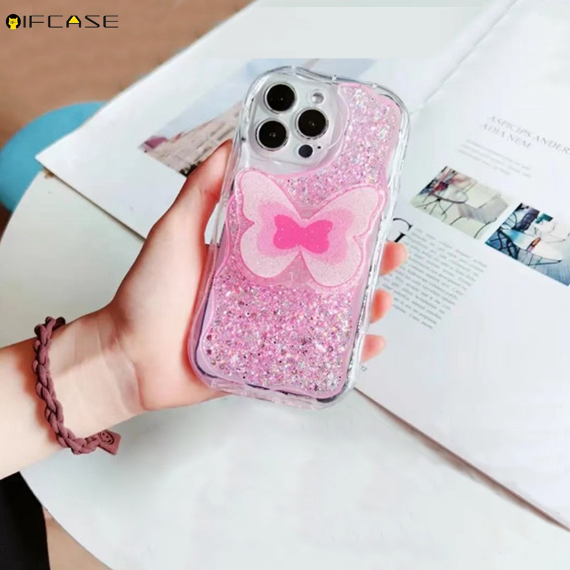 Vivo X90 Pro Pink Glitter Case