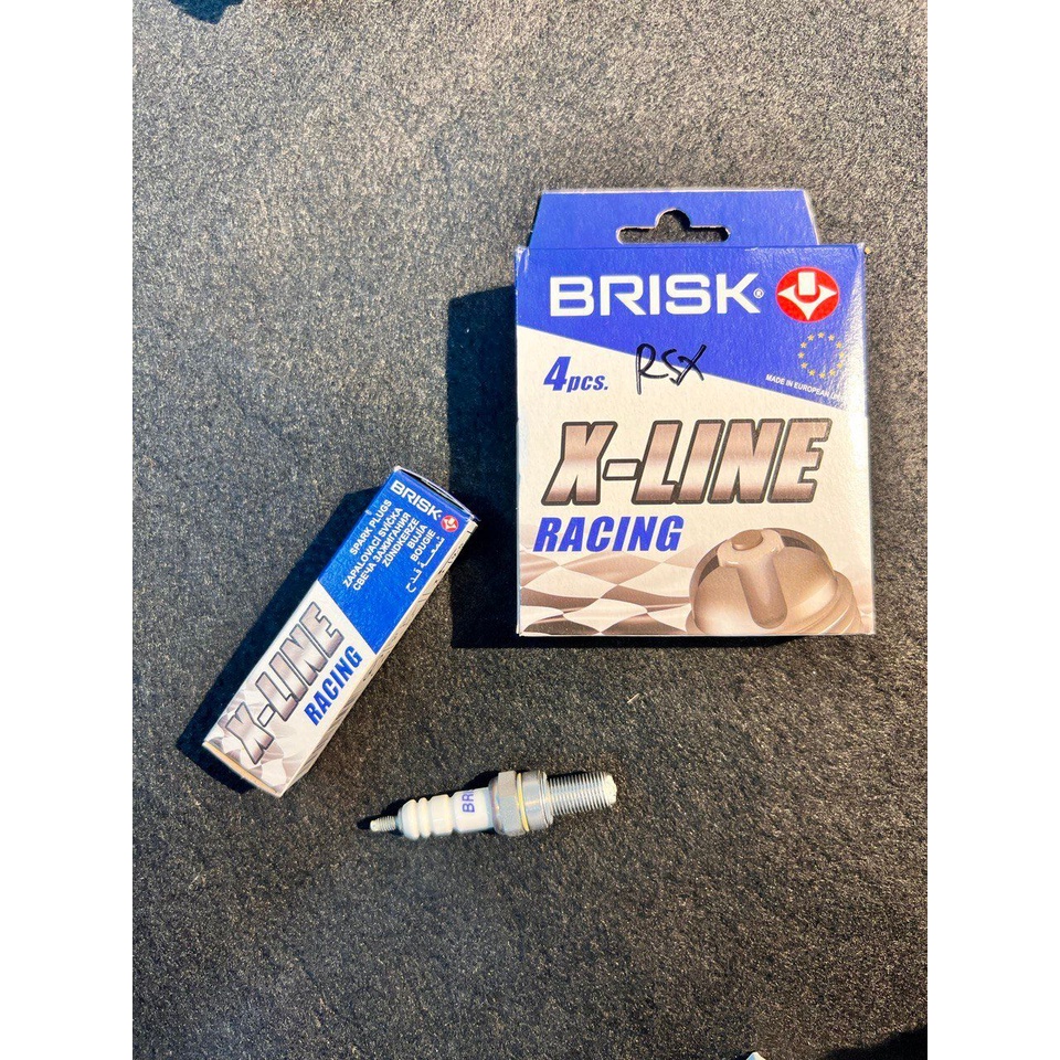 PLUG Brisk Racing Spark Plug X Line For Y15zr R15 FZ150 LC135 NVX155 ...