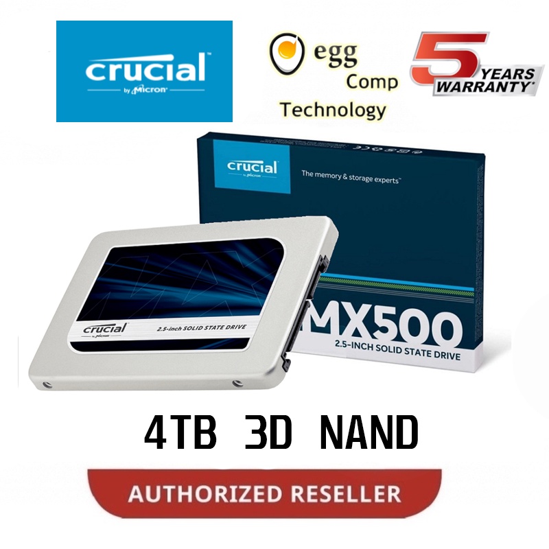 Crucial MX500 500GB 3D NAND SATA 2.5-inch 7mm Internal SSD