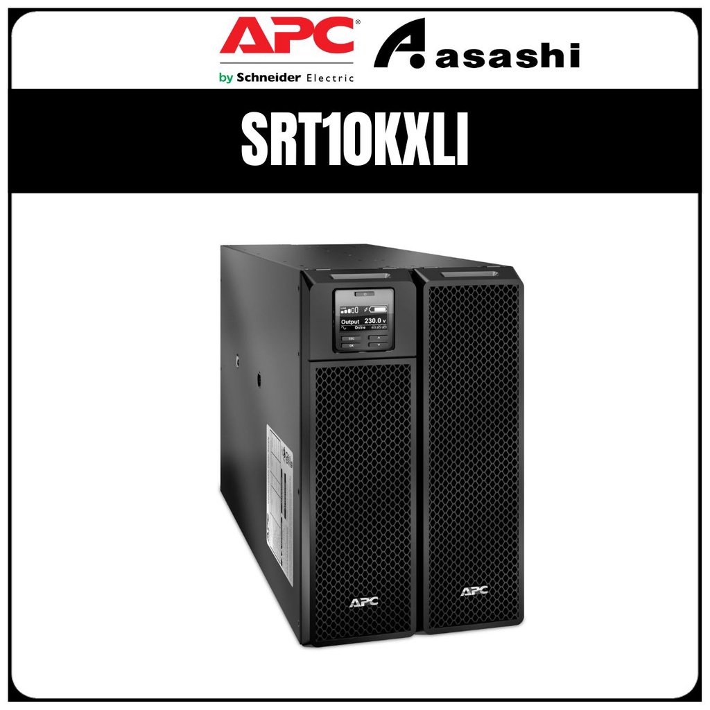 APC Smart UPS SRT6KXLI 6000VA SRT8KXLI 8000VA SRT10KXLI 10kVA On