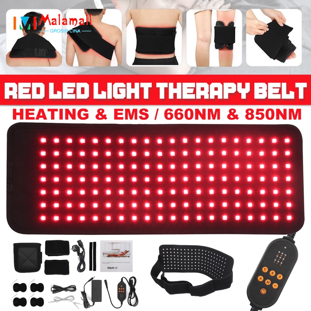 Red Light Therapy Belt 660nm LED Red Light and 850nm NearInfrared