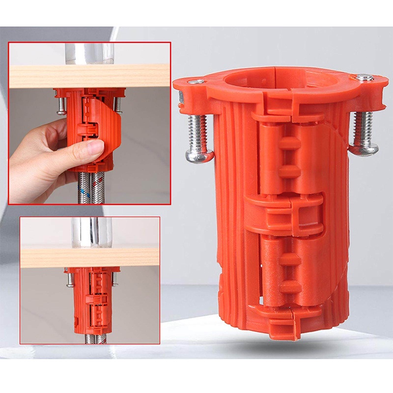 Faucet Fixing Nut Locknut No punching Kitchen Faucet Anti Loosening No