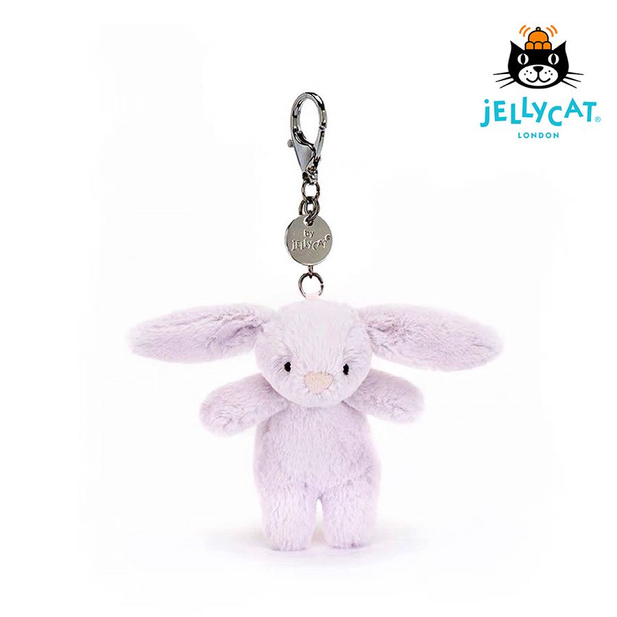 Jellycat Pendant/Key Ring/Lavender Purple Rabbit eslite Shopee Malaysia